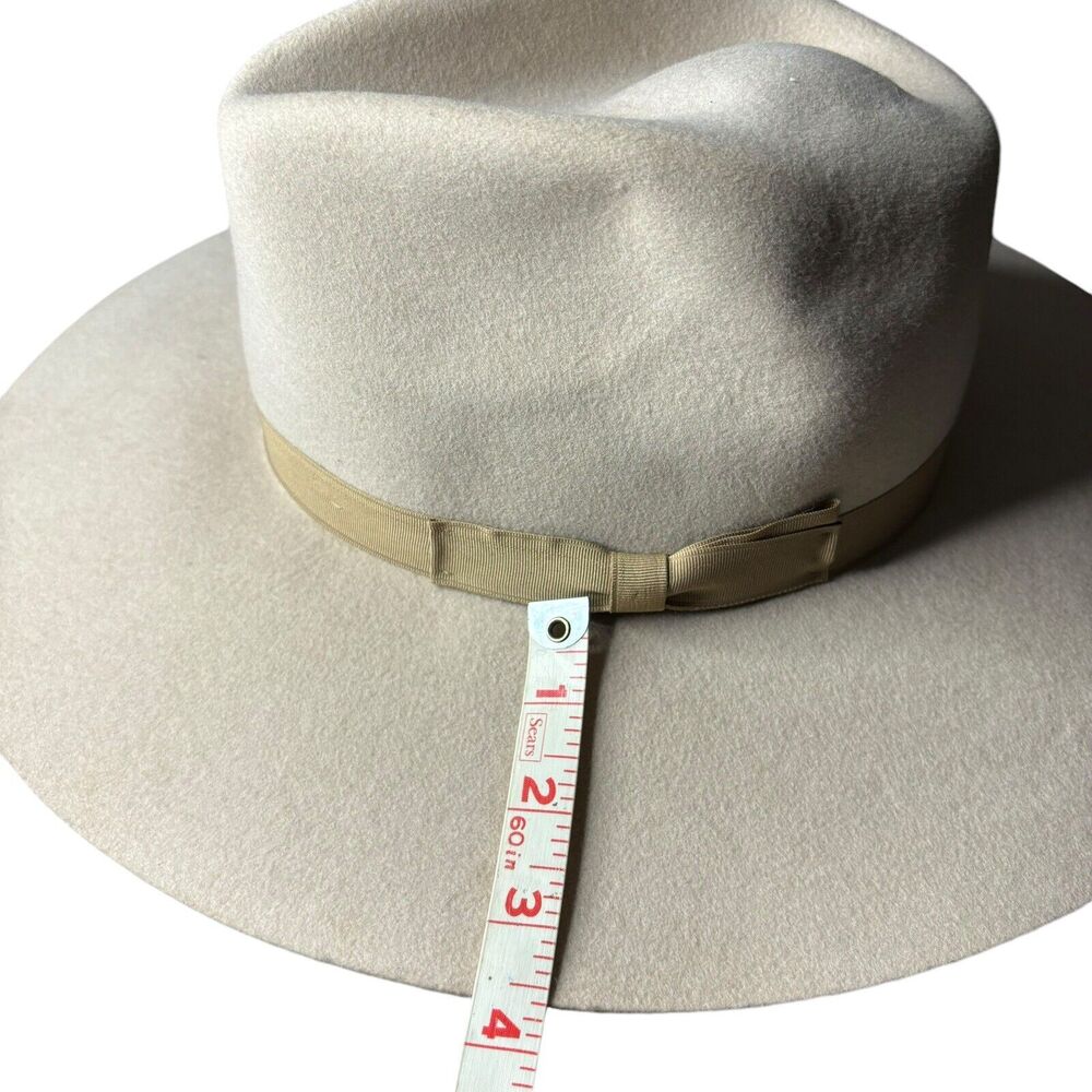 Charlie 1 Horse Wool Western Hat Womens Small Highway Wool Cowgirl Fedora - Picture 5 of 8